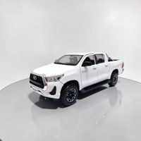 Toyota Hilux Blanca Escala 127 - Miniatura Colección