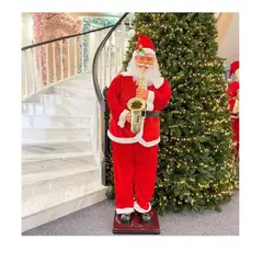 GENERICO - Viejo Pascuero grande con musica y movimiento 180cm