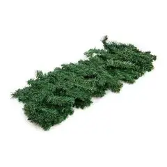 GENERICO - Guirnalda de Navidad abeto colgante decorativa color verde