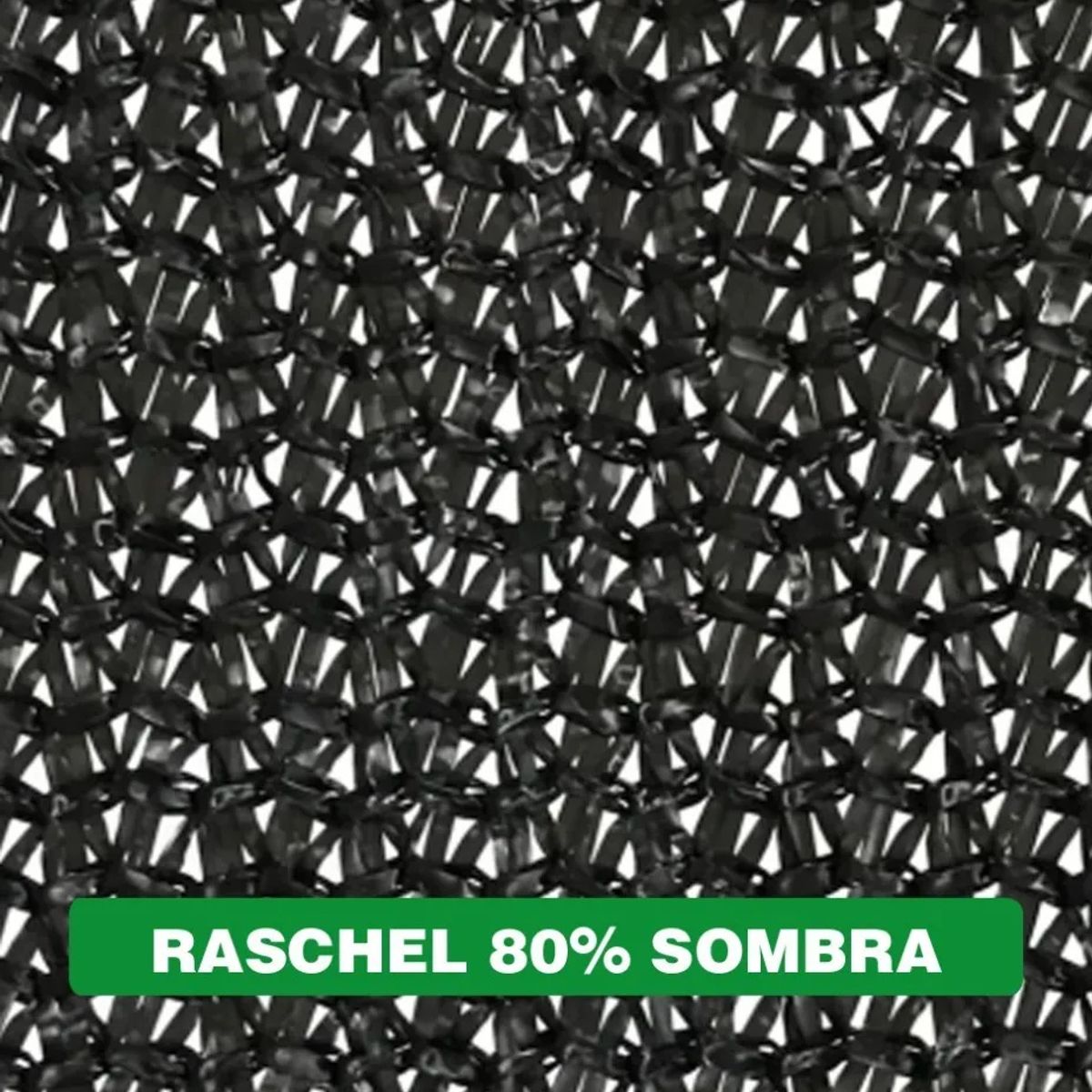 KUANGYE - Malla Sombra 80% Raschel Negro 4.2 Mts X 10 Mts