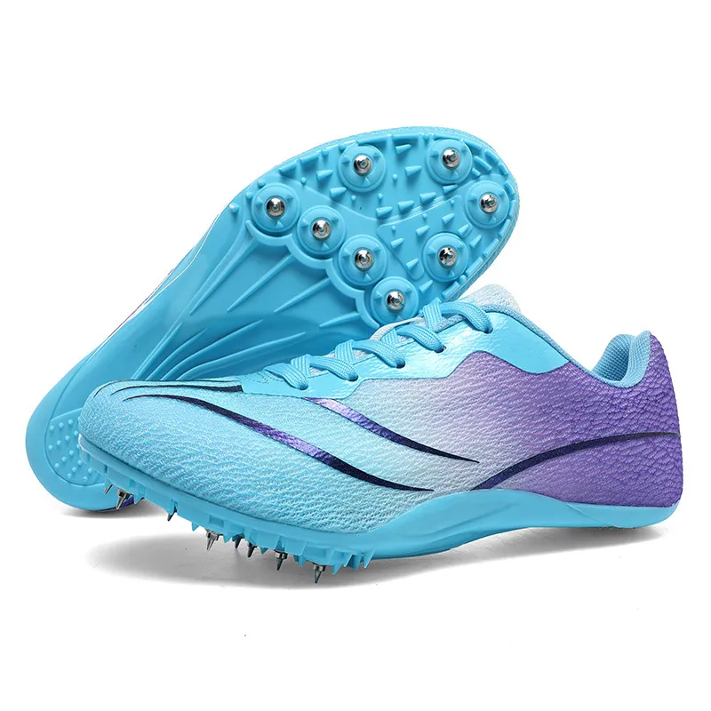 DANWEILE - Zapatillas de deporte profesionales con clavos para hombre y mujer