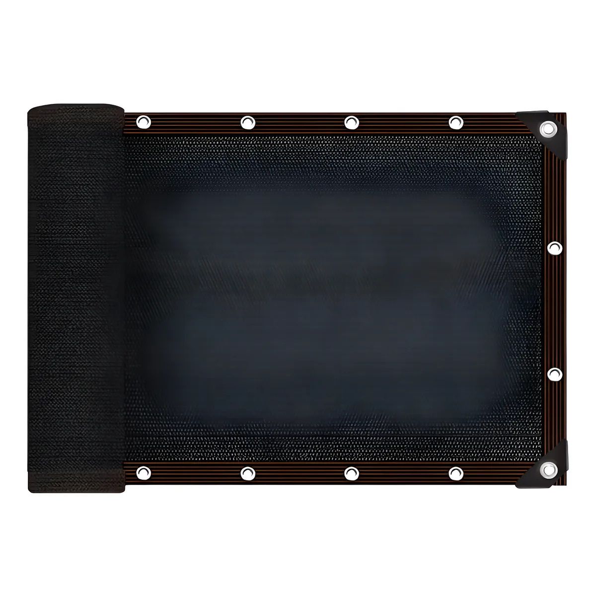 KUANGYE - Toldo Rectangular 2x5M Sombra Cubierta Terraza Jardin Terraza Lona De Malla Tasa De Sombreado 90%