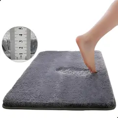 ATURE - Alfombra Baño Microfibra 40 X 60 Cm Bajada Ducha Absorbente