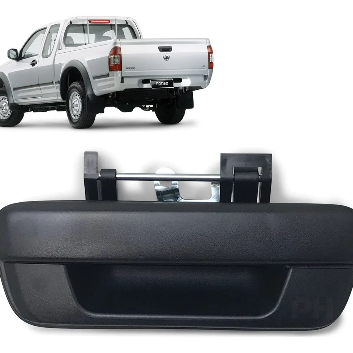 KUANGYE - Manilla Portalon Negra Para Isuzu Chevrolet Dmax 2005-2013