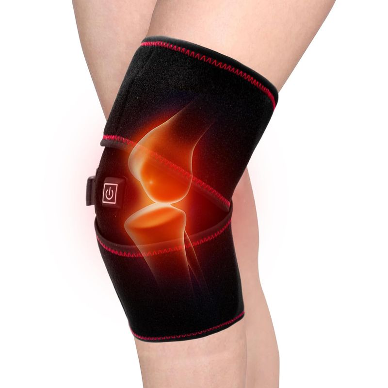 MOVI - RODILLERA  SOPORTE TERAPEUTICA, CON 3 NIVELES DE CALOR