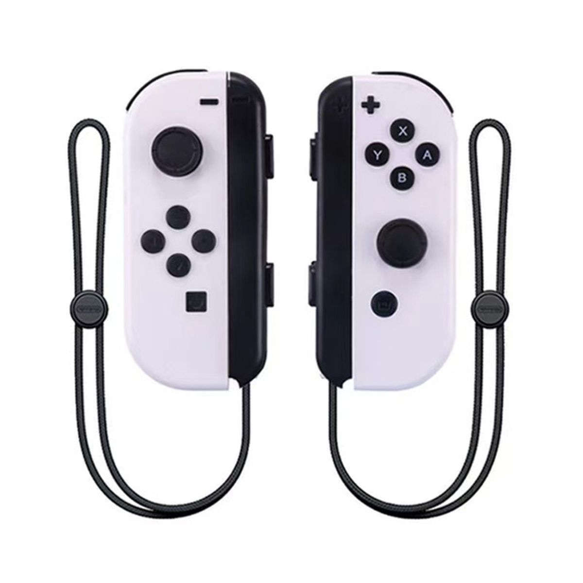CORRERREY - Mandos para nintendo switch joycon l y r inalámbrico Blanco