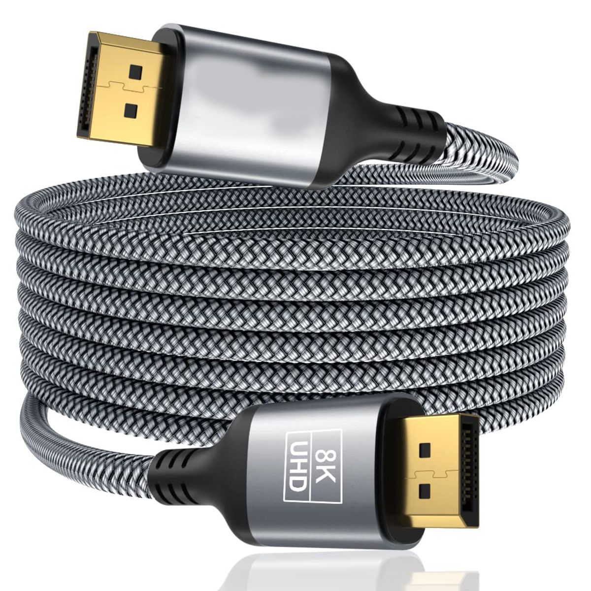 KUANGYE - Cable Display Port 1.4 Macho (8k 60hz/4k 144hz) 3 Metros