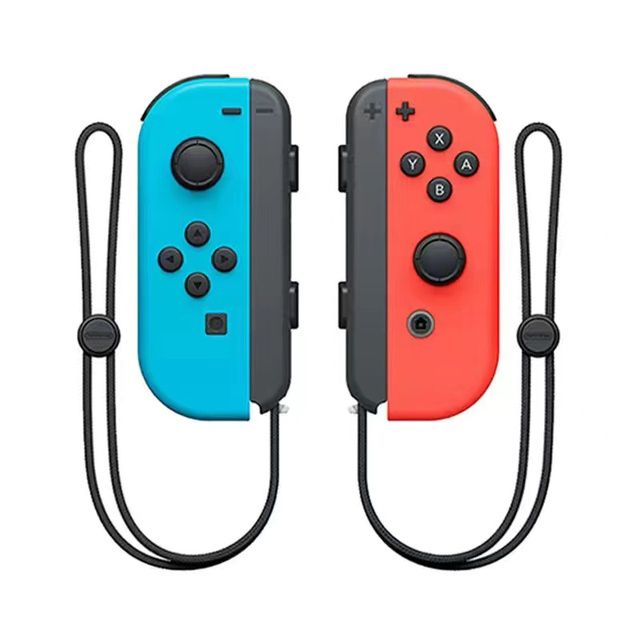 CORRERREY Mandos para nintendo switch joycon l y r inalámbrico Rojo y azul