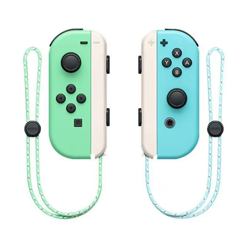 CORRERREY - Mandos para nintendo switch joycon l y r inalámbrico Animal Forest