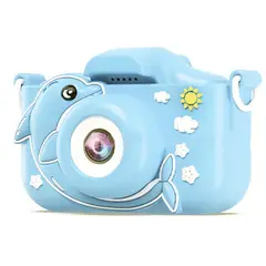 KINDA NICE - Mini Cámara Fotográfica Digital Para Niños Con Funda Y 64 Gb