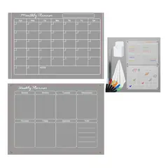 KUANGYE - Tablero Planificación Mensualsemanalen Refrigerador 40×30cm