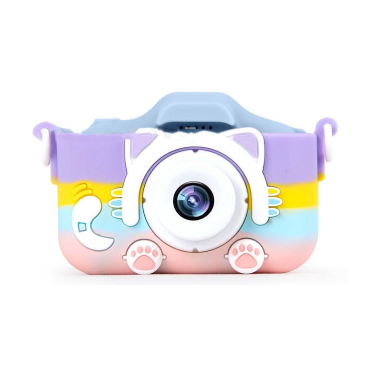 KINDA NICE - Mini Cámara Fotográfica Digital Para Niños Con Funda Y 64 Gb