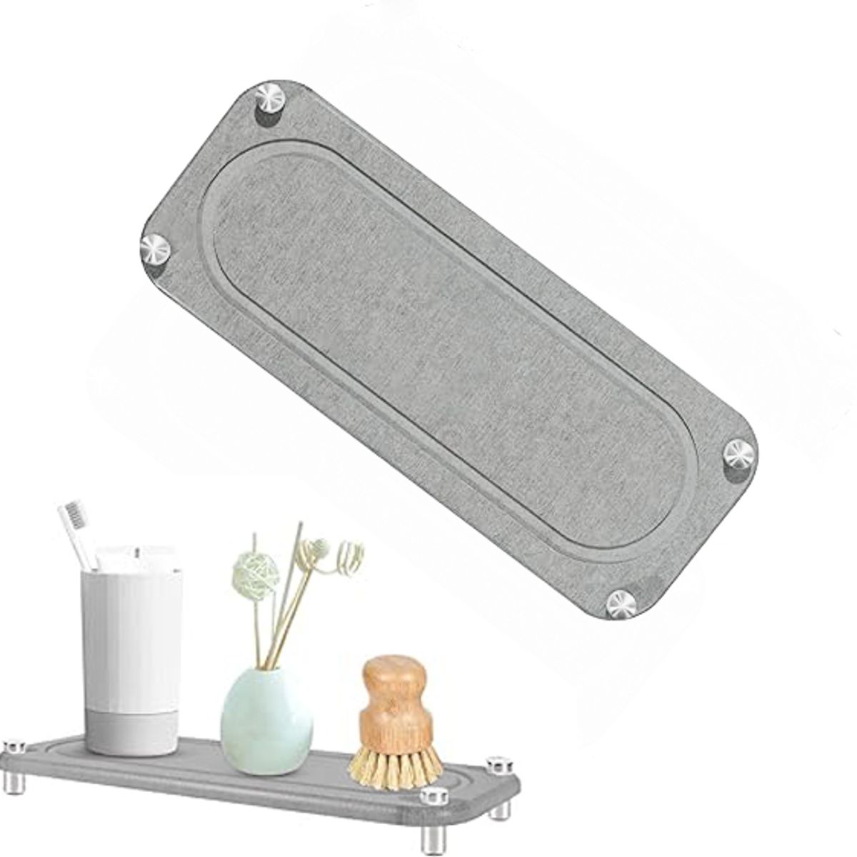 WELDMON - Organizadores  fregaderos de cocina y baño Bandejas fregaderos