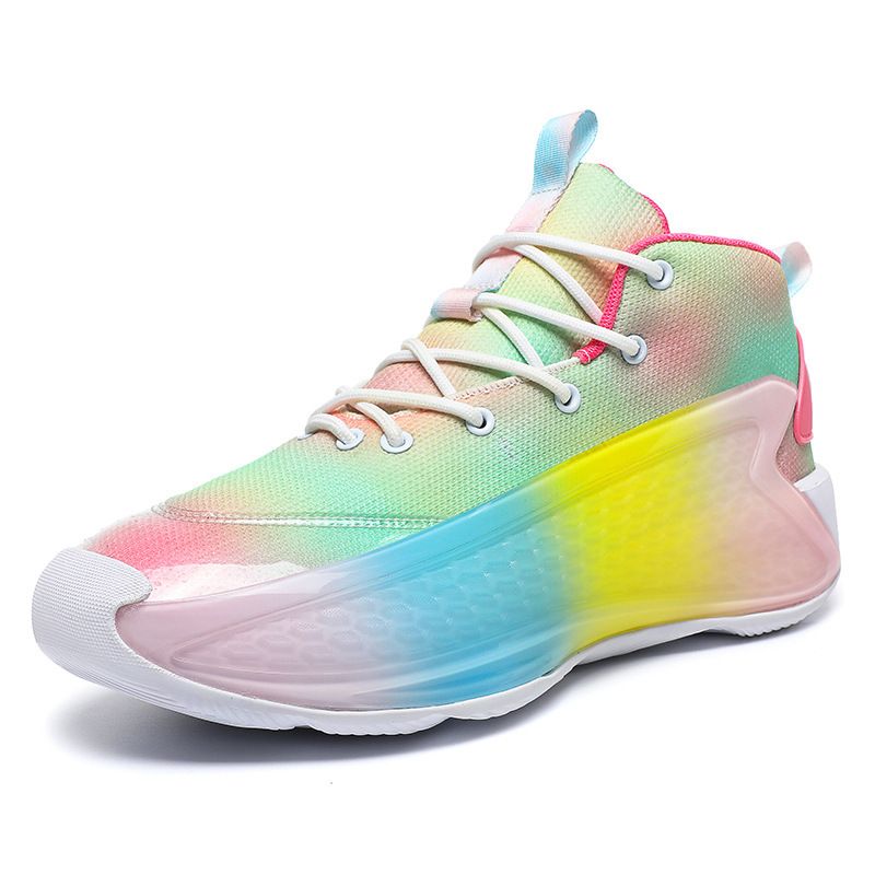 DANWEILE - Zapatillas de baloncesto cómodas y antideslizantes para hombre y mujer