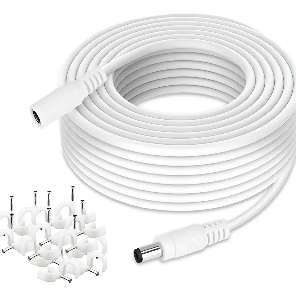 KUANGYE - Cable Cámara Seguridad Extensor Universal 5 Metros 12v