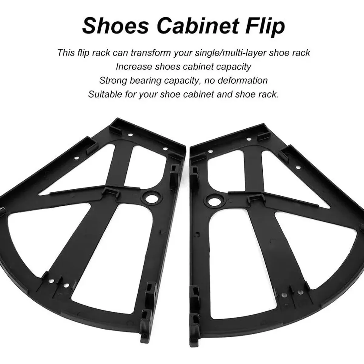 KUANGYE - Bisagras Soportes Para Mueble Zapatero De 2 Filas