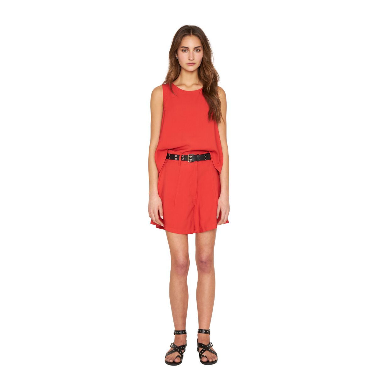 JACINTA TIENDA - Short Ana terracota Jacinta Tienda