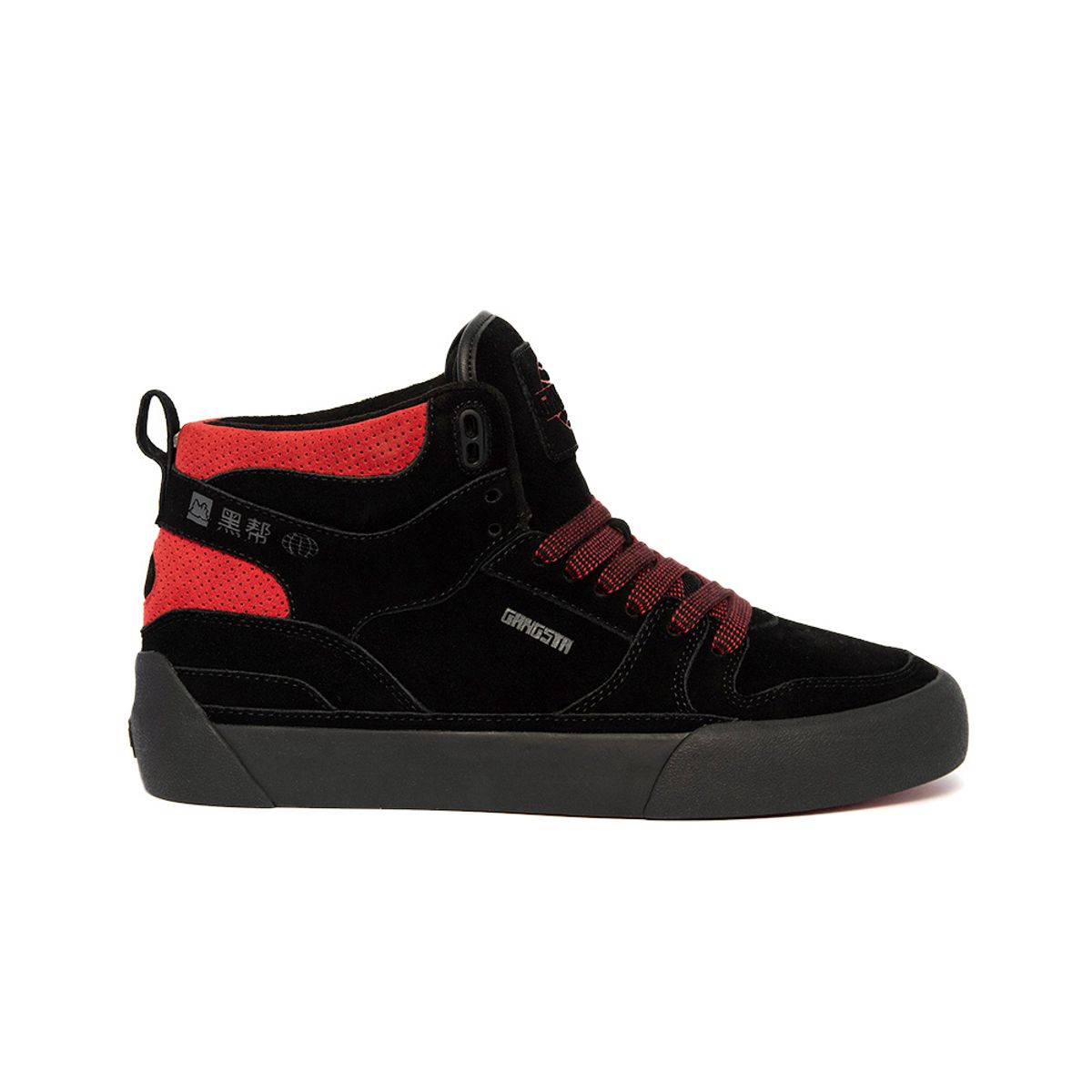 GANGSTA - Zapatilla Gangsta Trooper Mid Hombre Negro