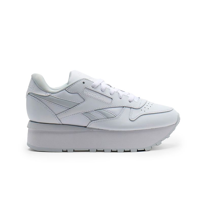 REEBOK - Zapatilla Reebok Cl Lth Triple Lift Mujer Blanco