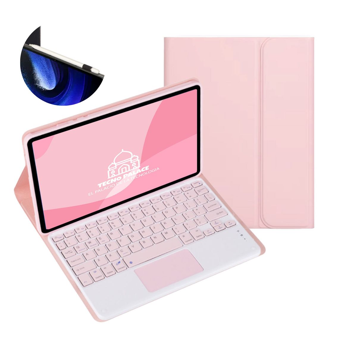 GENERICO - Fundas Con Teclado TouchPad Premium Para Lenovo Tab M11-K11 - letra Ñ