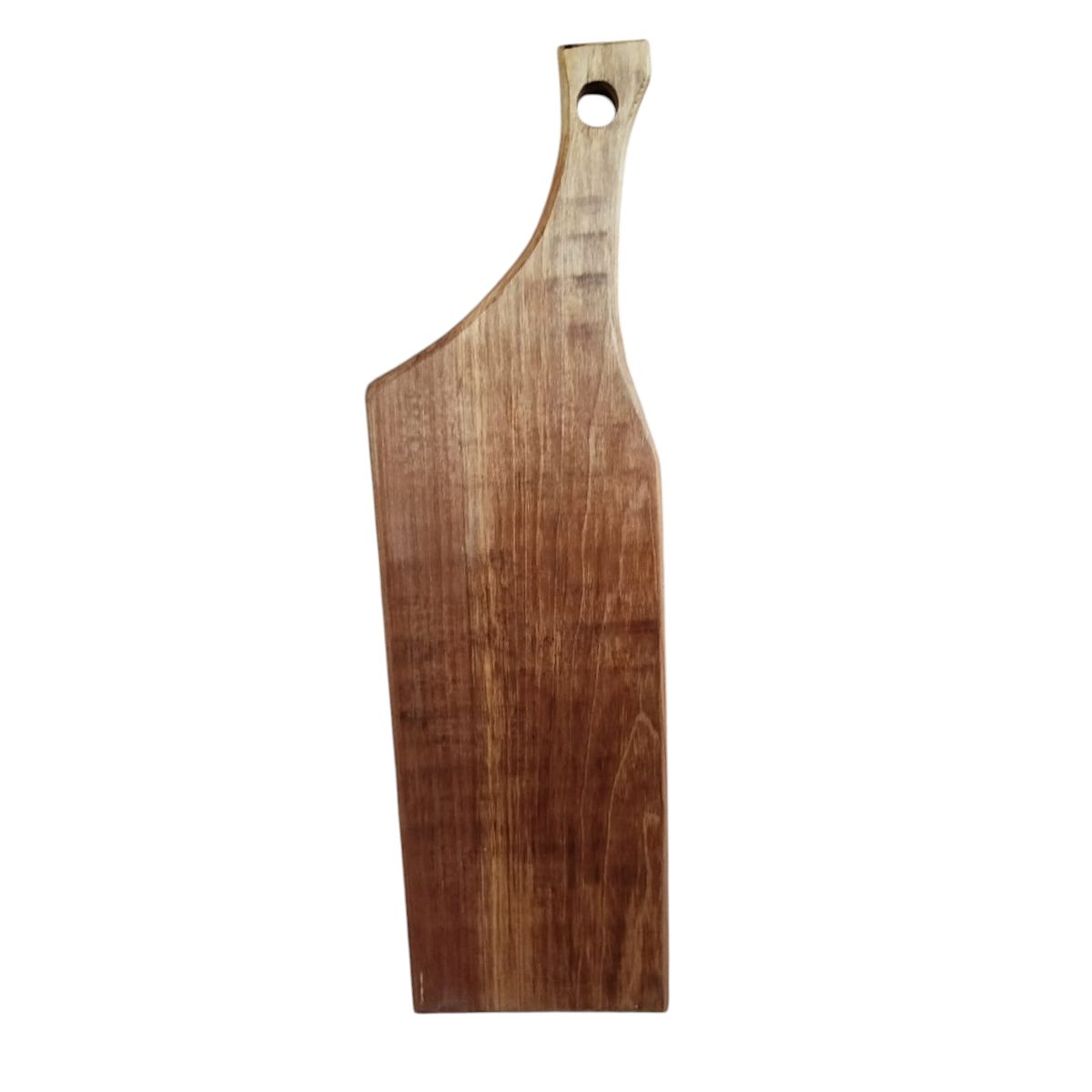 ARTESANIAS CHILENAS - TABLA DE PICAR RUSTICA DE MADERA NATIVA HECHA A MANO