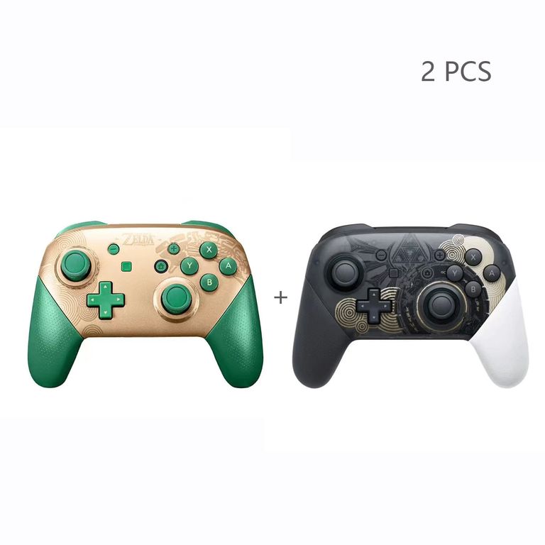 CORRERREY Control para nintendo switch pro bluetooth joystick 2 unidades