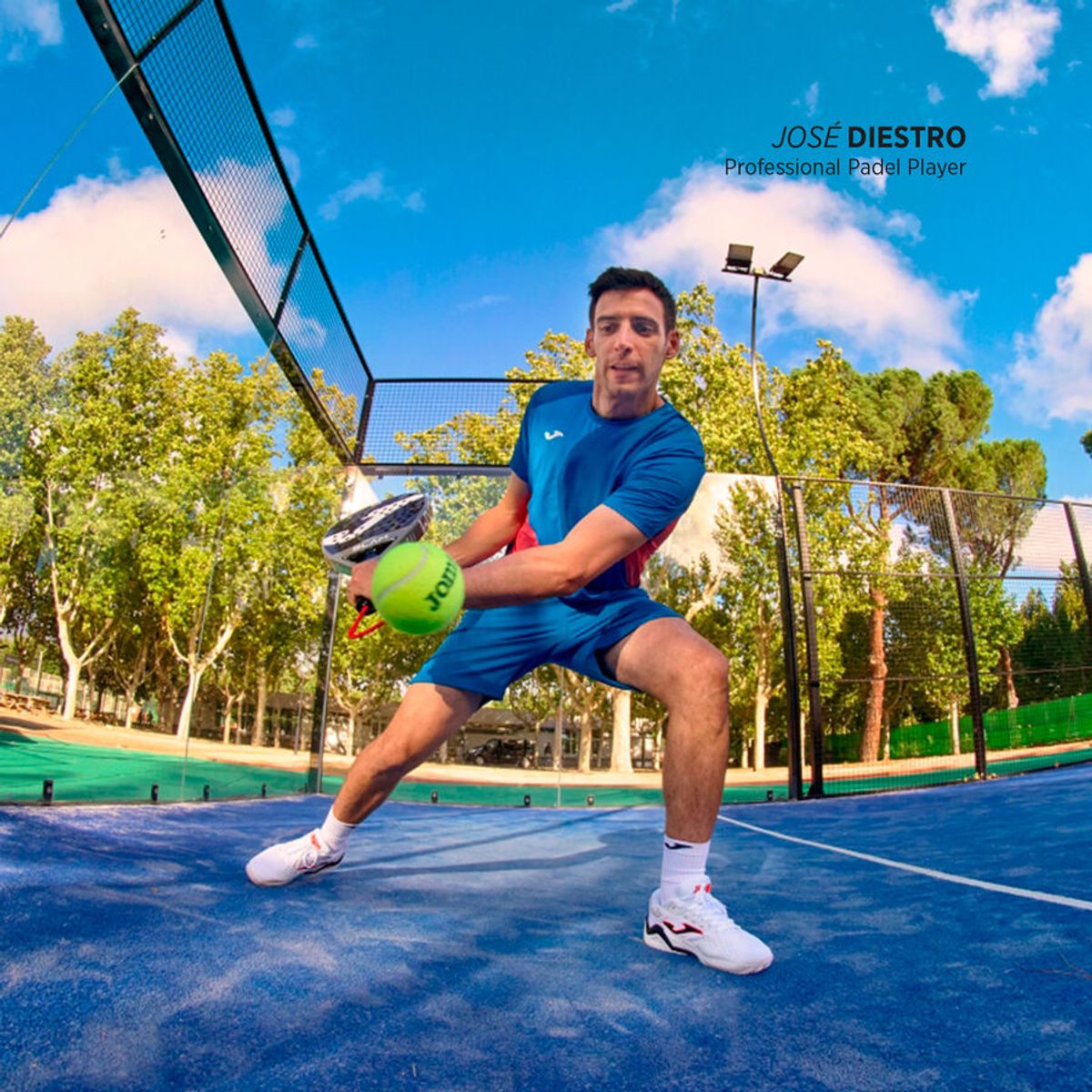 JOMA - Short Pádel - Tenis Joma Master Azul Royal