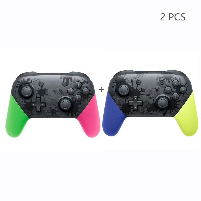 CORRERREY Control para nintendo switch pro bluetooth joystick 2 unidades