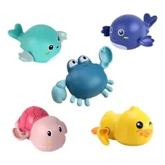 CRUSEC - Kit 5 Juguetes Para Baño Ducha Bañera Para Bebé Niños