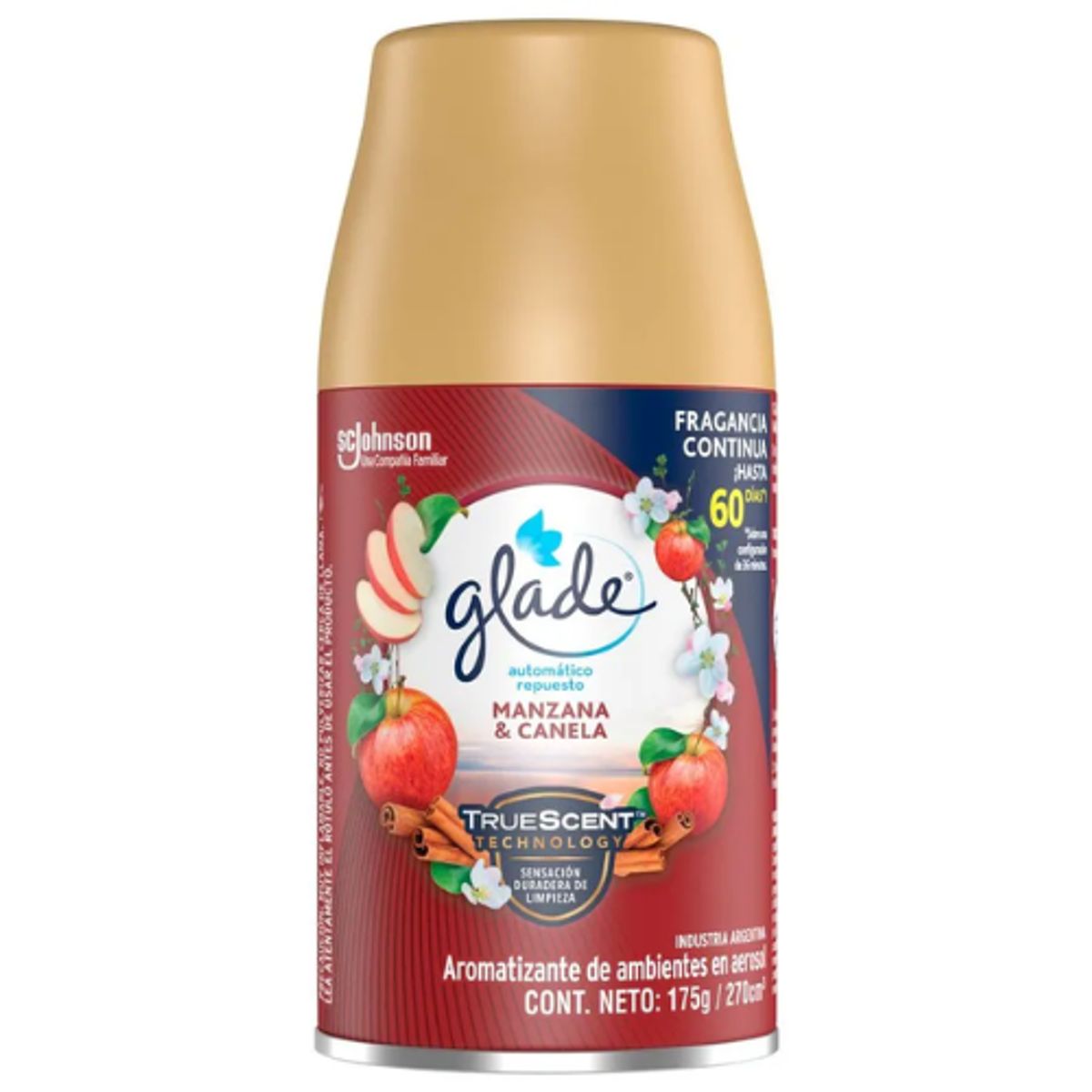 GLADE - Glade Automático Repuesto Manzana & Canela 270 ml
