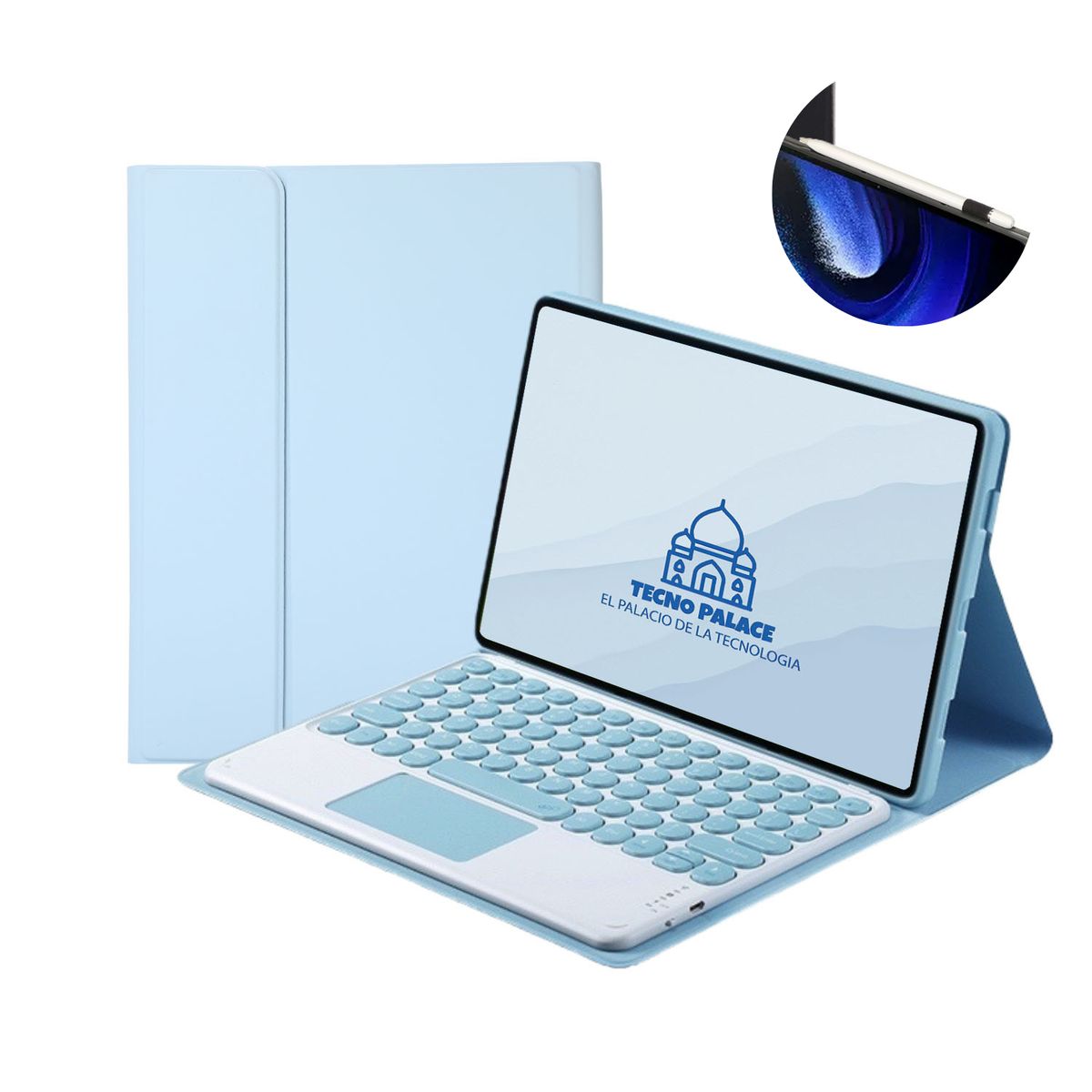 GENERICO - Fundas Teclado TouchPad 2.0 Para Lenovo Tab Pro 11 2da Gen - letra Ñ