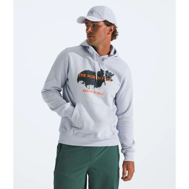 THE NORTH FACE - Poleron Animals We Love Bear Hoodie Hombre - Gris