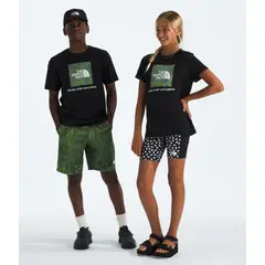 THE NORTH FACE - Polera Box Nse S/S Niños Negro