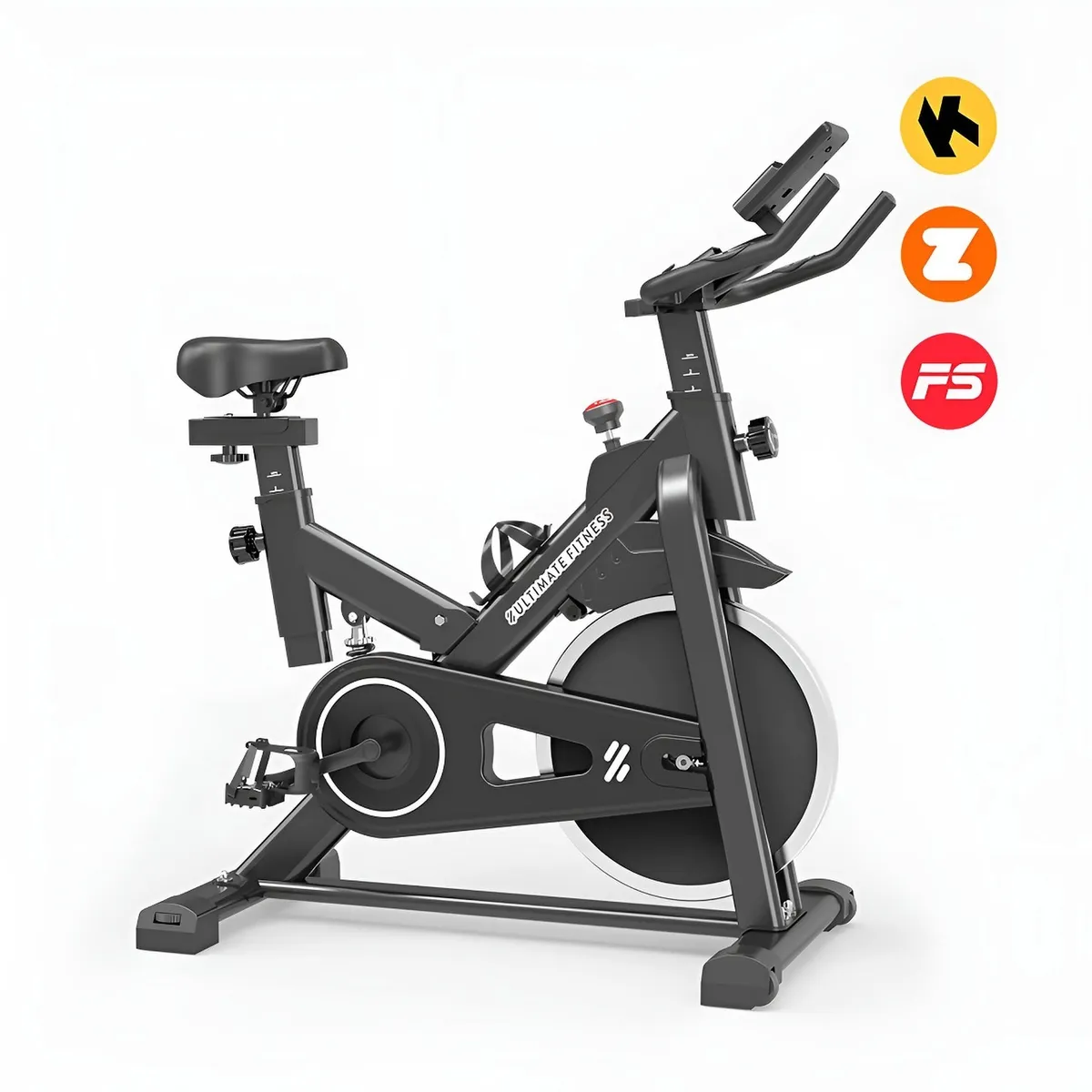 ULTIMATE FITNESS - Bicicleta Spinning Z320 Pro 2.0