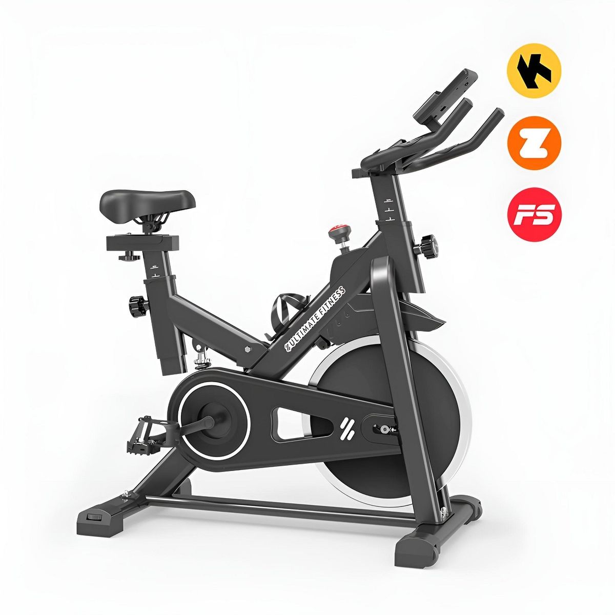 ULTIMATE FITNESS - Bicicleta Spinning Z320 Pro 2.0