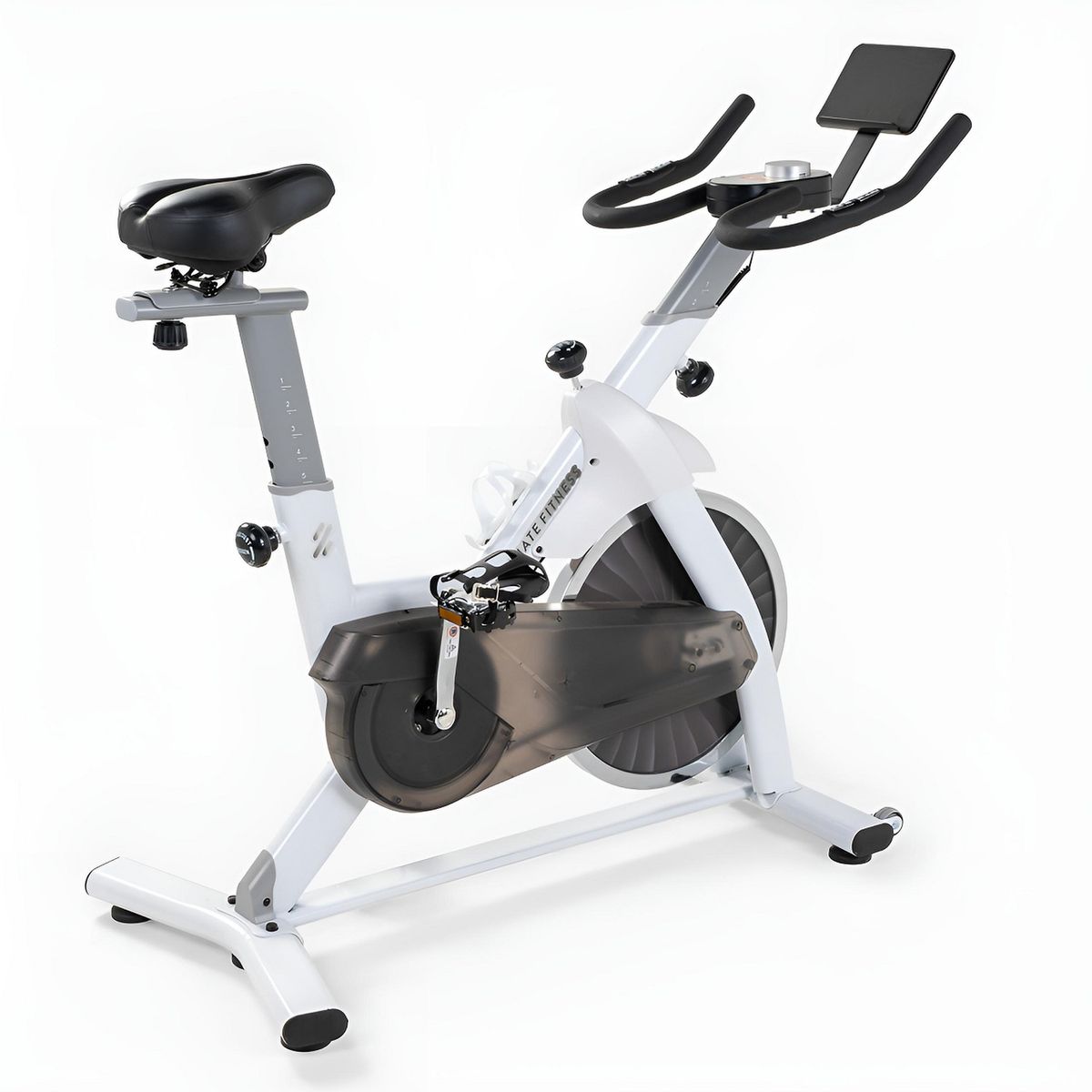 ULTIMATE FITNESS - Bicicleta Estática Spinning Z430 Pro 2.0 White