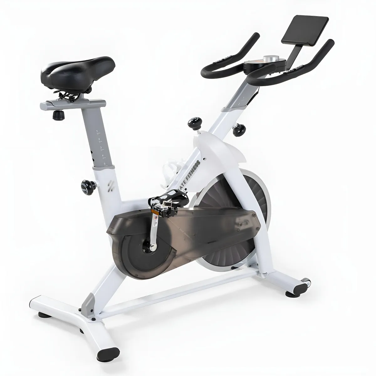 ULTIMATE FITNESS - Bicicleta Estática Spinning Z430 Pro 2.0 White