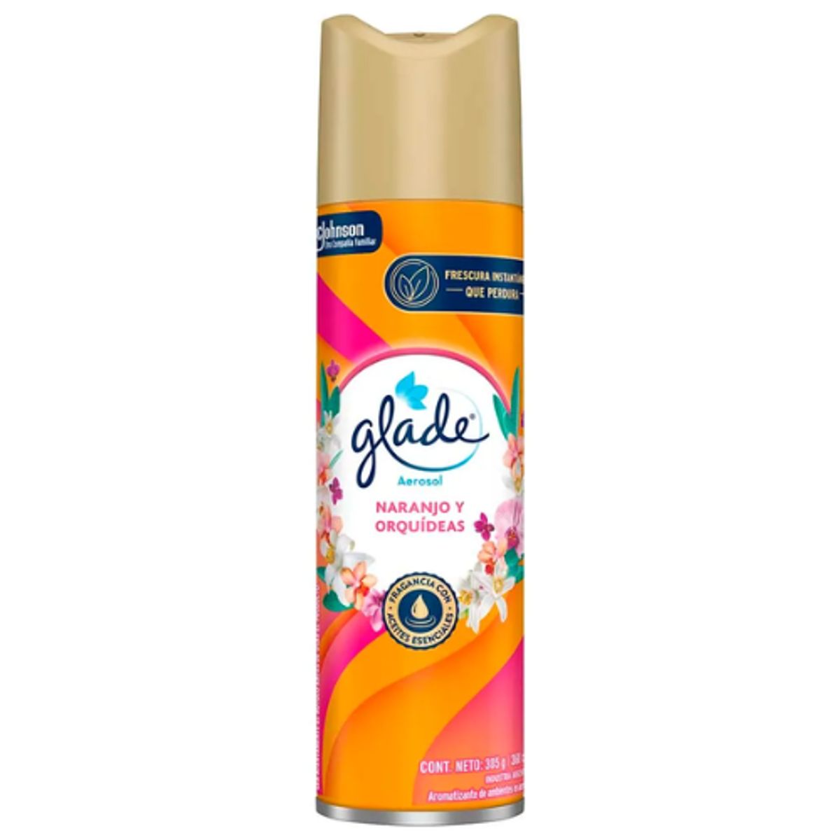 GLADE - Glade Desodorante Ambiental Naranjo y Orquídeas Aerosol 360 ml