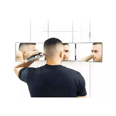 Imagen 2 del producto Espejo De 3 Vías Corte De Pelo Triple De 360° Con Ganchos