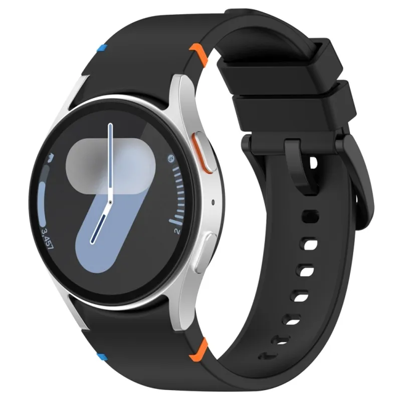 SAMSUNG - Samsung Galaxy Watch7 44mm BT - Plata Correa Negra - Reacondicionado