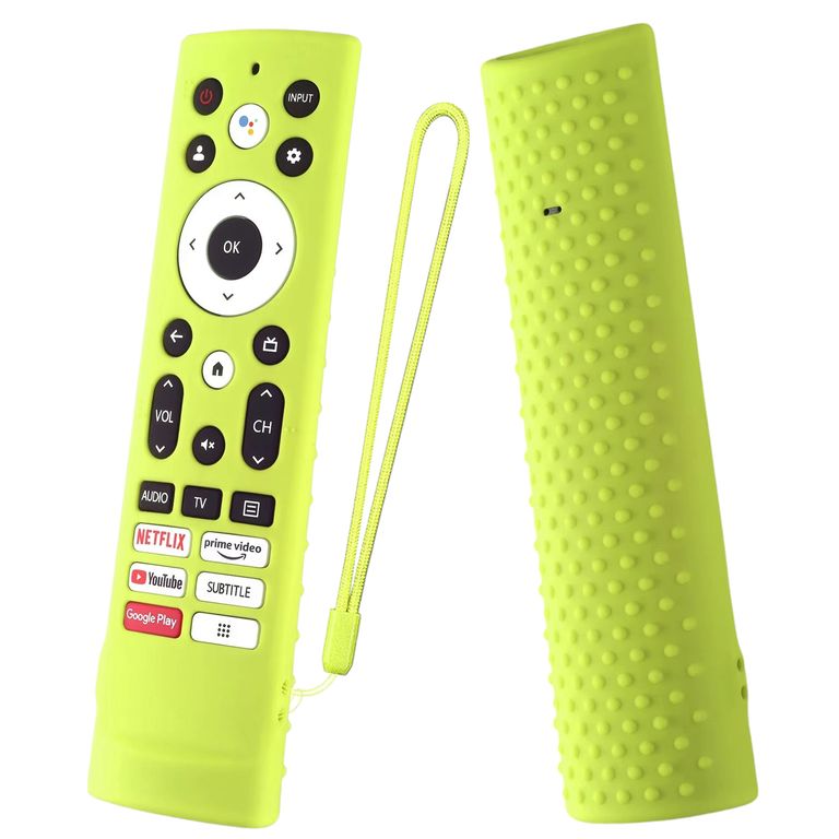 URBANCASE Protector Para Control Hisense Smart TV 4K Led Verde Flúor