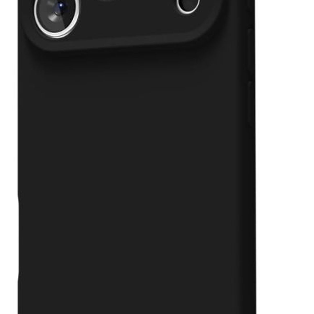 GENERICO - Carcasa Funda Para iPhone 17 Pro Max Silicona Negro