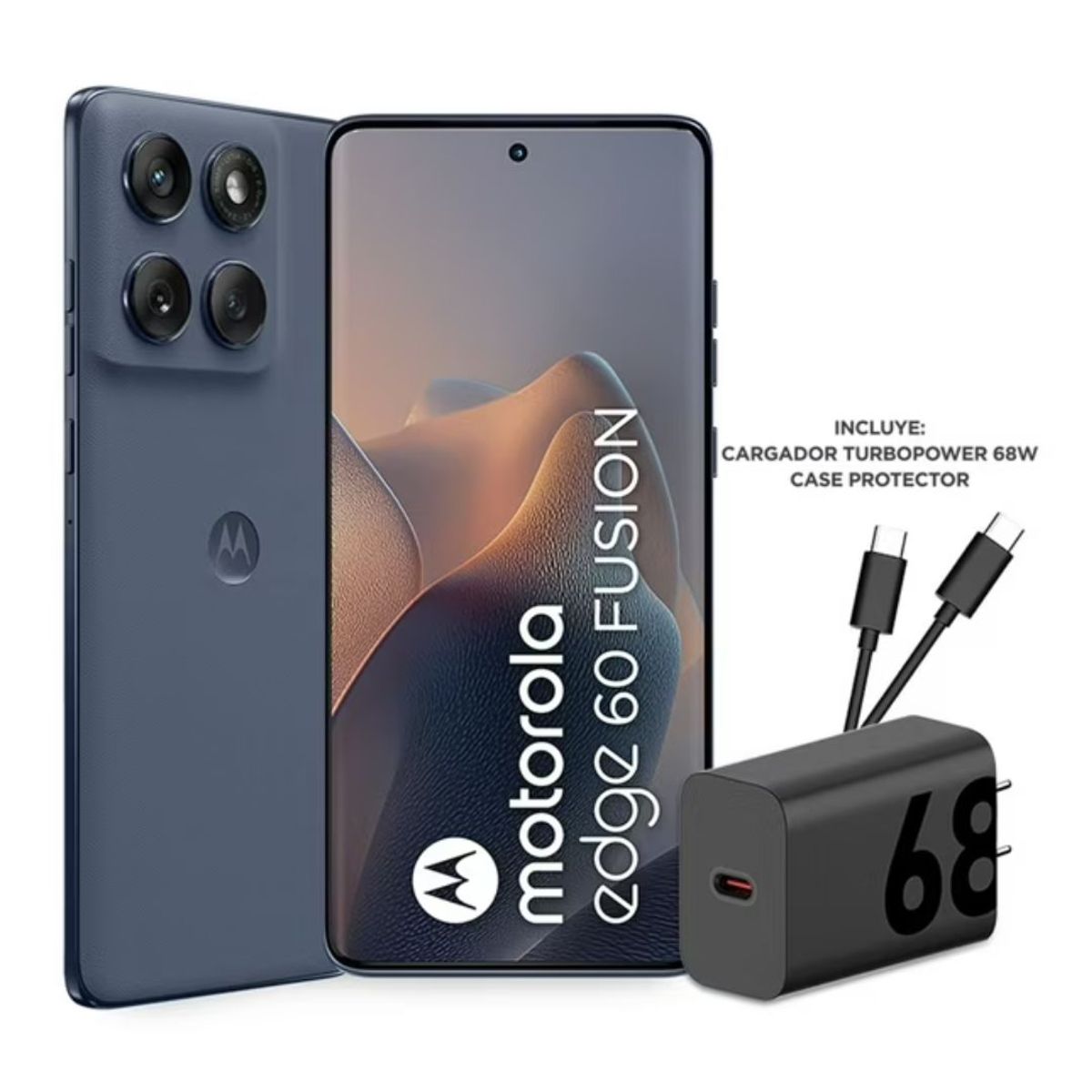 MOTOROLA - MOTO EDGE 60 FUSION AZUL 8+256GB -NUEVO