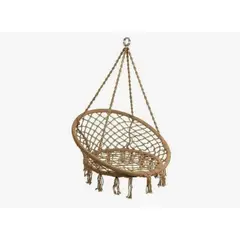 GENERICO - Silla Colgante De Macramé Estilo Hamaca Terraza Columpio