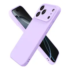 GENERICO - Carcasa Funda Para iPhone 17 Pro Max Silicona Violeta