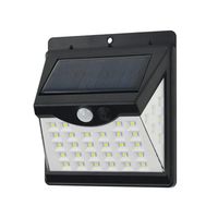 Aplique Lámpara Solar De Pared Led 45W
