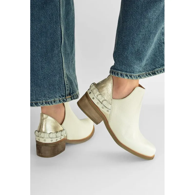 GIANI DAFIRENZE - Botin Mujer / Cala Beige Niquel