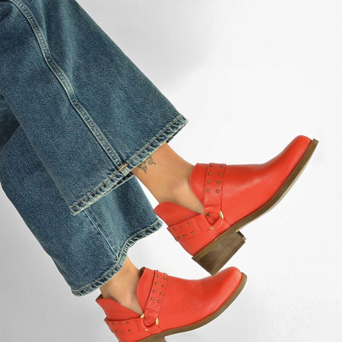 GIANI DAFIRENZE - Botin Mujer / Nido Rojo