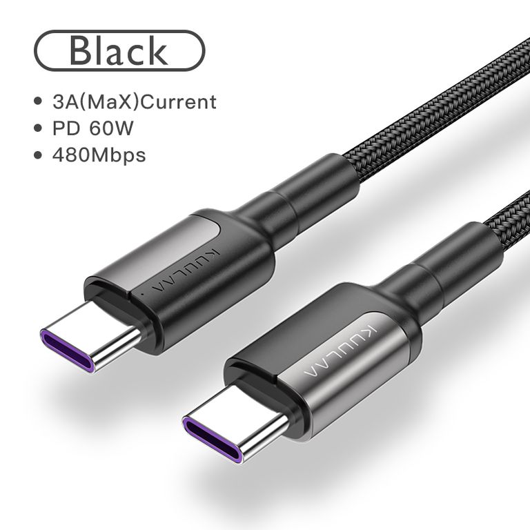 KUULAA Cable Turbo Pawer Carga Rápida 65w Compatible Xiaomi Huawei