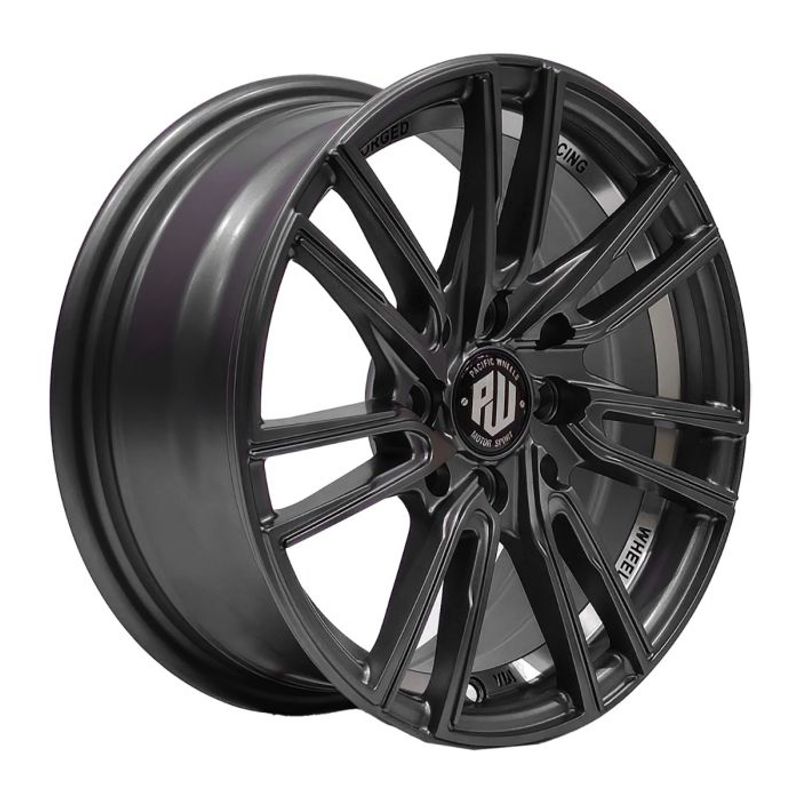 GENERICO - Set 4 llantas 14x6 4*100/114 Chukyo Matt Black
